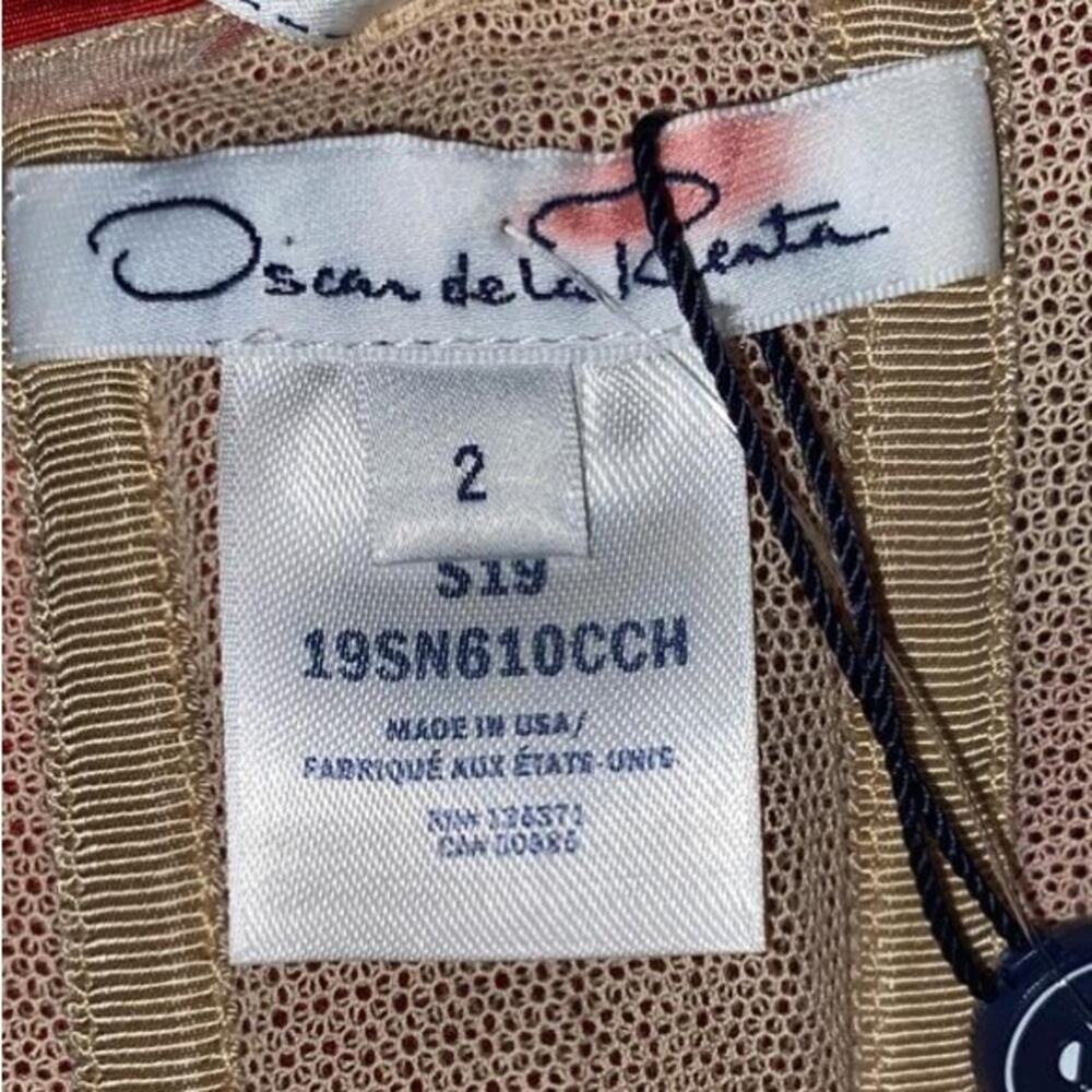 Oscar De La Renta Long Dress - Picture 9 of 10